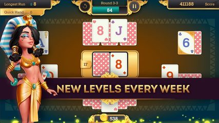 Screenshot 10: Cleopatra Solitaire TriPeaks