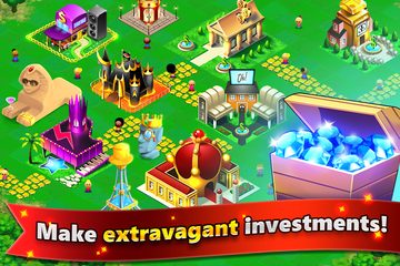 Screenshot 3: Money Tree City - Millionaire Town Builder