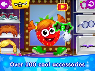 Screenshot 18: Funny Food DRESS UP games for toddlers and kids!😎