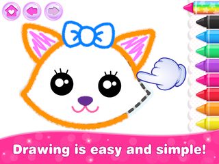 Screenshot 22: Bini Kids Drawing Games for Girls! Toddlers Apps!