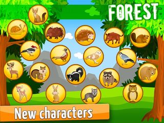 Screenshot 19: Forest - Kids Coloring Puzzles