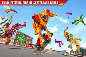 Screenshot 3: Flying Skateboard Robot Car