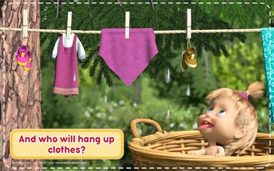 Screenshot 18: Masha and the Bear: House Cleaning Games for Girls