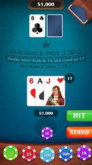 Screenshot 4: Blackjack 21: casino card game