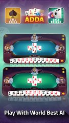 Screenshot 3: Adda : Rummy , 29 card game , 3 Patti , CallBreak
