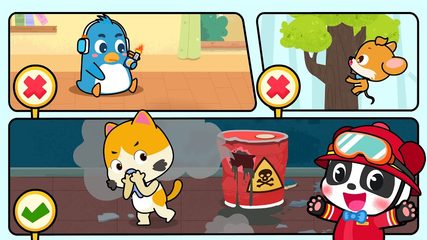 Screenshot 10: Baby Panda's Fire Safety