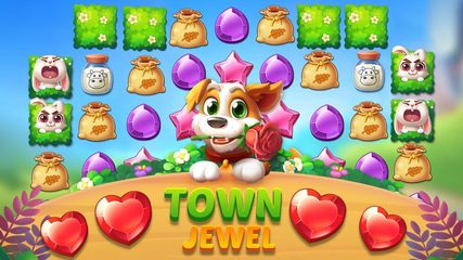 Screenshot 5: Jewel Town - 10,000+ Match 3 Levels