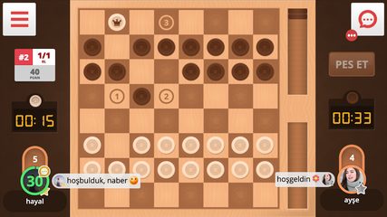 Screenshot 2: Dama Online