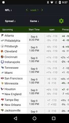 Screenshot 1: Live Scores & Odds