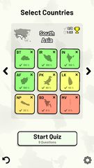 Screenshot 3: Countries of Asia Quiz