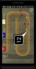 Screenshot 3: Cribbage Pegboard