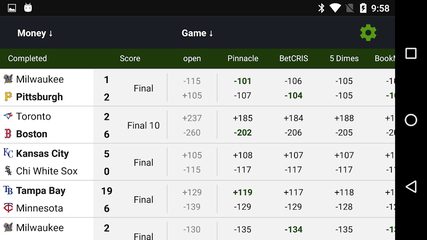 Screenshot 5: Live Scores & Odds
