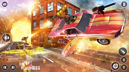 Screenshot 19: Flying Car Robot Shooting Game