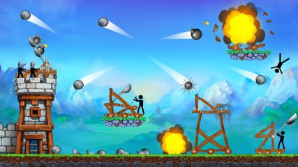 Screenshot 16: The Catapult - Stick man Throw