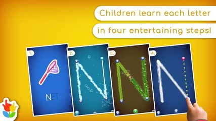 Screenshot 1: LetterSchool - Learn to Write ABC Games for Kids