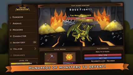 Screenshot 8: Tap the Monster - Medieval RPG Clicker