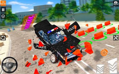 Screenshot 13: Police Car Game:Car Crash 3d