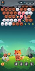 Screenshot 1: Fox Bubble Shooter - Bubble Game
