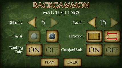 Screenshot 4: Backgammon