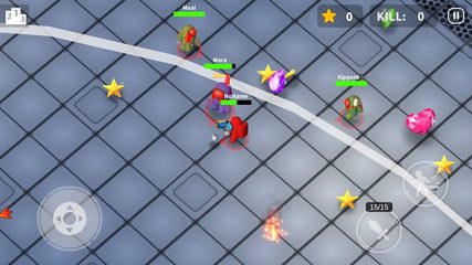 Screenshot 3: Among us VS Zombie .io