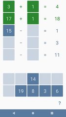 Screenshot 5: Addition and subtraction