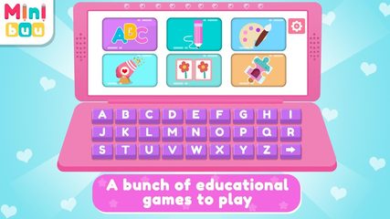 Screenshot 1: Princess Computer - Girl Games