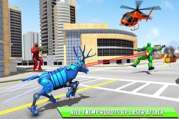 Screenshot 6: Deer Robot Car Game-Robot Game
