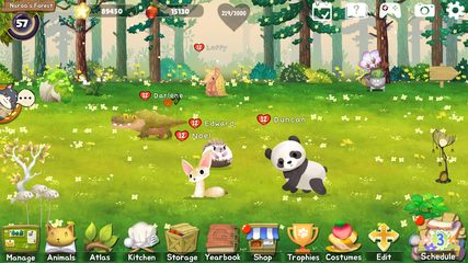 Screenshot 1: Animal Forest : Fuzzy Seasons