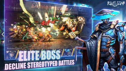 Screenshot 1: Battle Night: Cyberpunk RPG