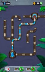 Screenshot 7: Water flow - Connect the pipes