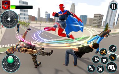 Screenshot 18: Flying Hero Rescue Robot Games