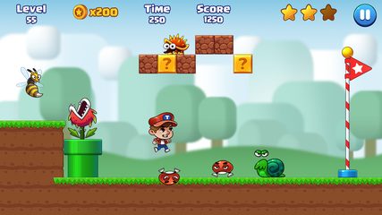 Screenshot 1: Super Bill World-Fun Adventure