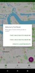 Screenshot 1: Trail Router