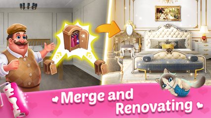 Screenshot 1: Merge Dream - Mansion design