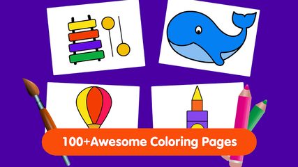 Screenshot 2: Baby Coloring Games for Kids