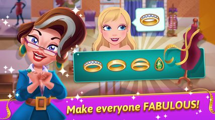 Screenshot 2: Fashion Salon Dash - Fashion Shop Simulator Game