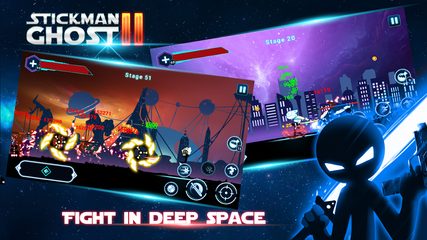 Screenshot 1: Stickman Ghost 2: Ninja Games