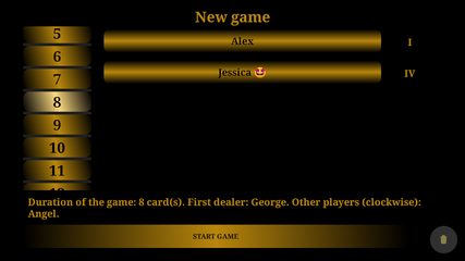 Screenshot 13: Poker Up and Down (scoreboard)
