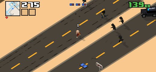 Screenshot 7: Smashy Road: Wanted 2 9+