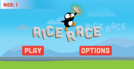 Screenshot 1: Rice Race