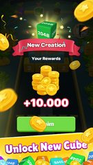Screenshot 3: Chain Cube 3D: Drop The Number 2048