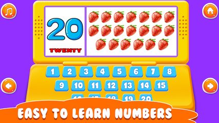 Screenshot 21: Kids Computer – Alphabet, Numbers, Colors, Shapes.