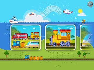 Screenshot 15: Trains Jigsaw Puzzles for Kids