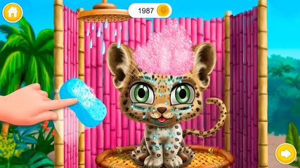 Screenshot 7: Baby Jungle Animal Hair Salon