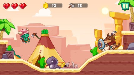 Screenshot 1: Jungle Adventures: Super World