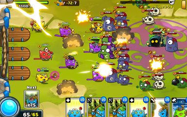 Screenshot 7: Meowar - PvP Cat Merge Defense TD
