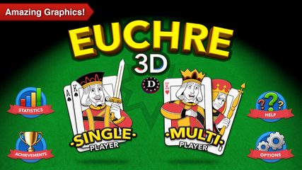 Screenshot 2: Euchre 3D
