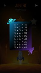 Screenshot 2: Space Math - Times tables & mu