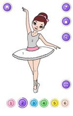 Screenshot 6: Girls Coloring Book - Color by Number for Girls