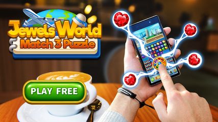 Screenshot 2: Jewels World Match 3 Puzzle